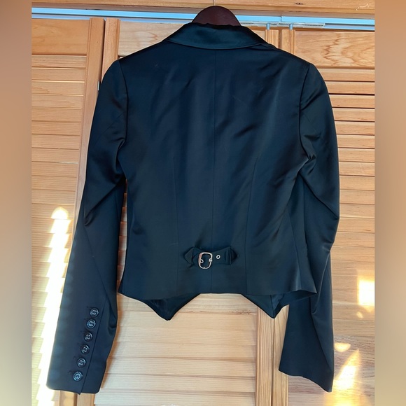 Guess by Marciano Black Tuxedo Blazer. Made in Italy. Size XS (42) - Picture 2 of 6